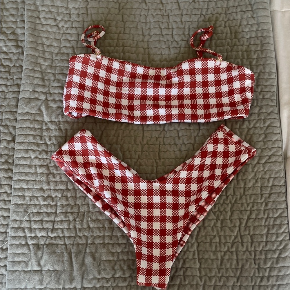 Skatie Gingham Bikini Set